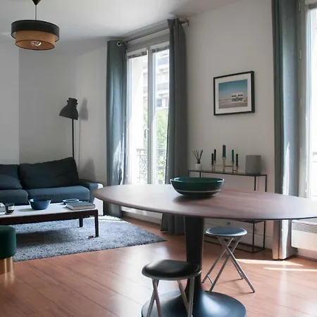 公寓 Lovely Apt Near Batignolles Park 巴黎