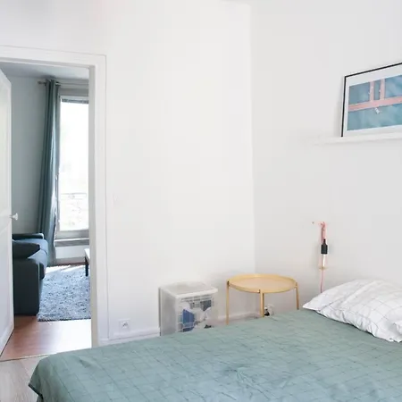 公寓 Lovely Apt Near Batignolles Park